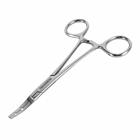 Halteklemme gebogen Dermal Anchor 1.2 mm und 1.6 mm 140 mm