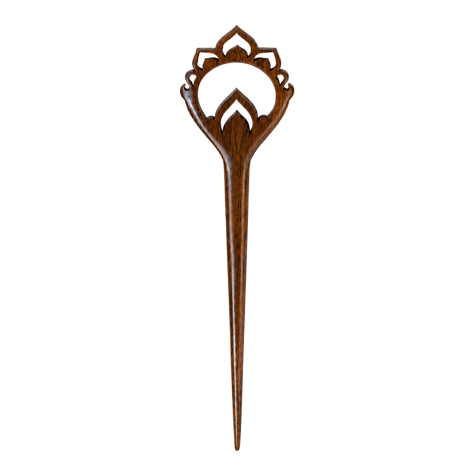 Narra Wood Hairpin "Sweetheart"