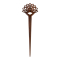 Hairpin Sacred Geometry Made of Narra Wood