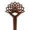 Hairpin Sacred Geometry Made of Narra Wood