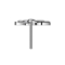 Threadless Pferd silber
