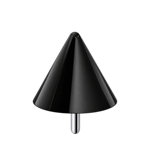 Threadless Cone, Black