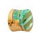 Flared Plug Treppenstufen Epoxy aus Tamarind Holz