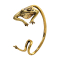 Ear Cuff vergoldet Frosch links