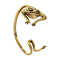 Ear Cuff vergoldet Frosch rechts