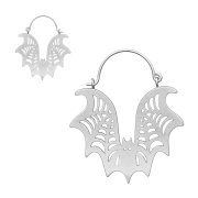 Ohrring silber Fledermaus