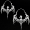 Silver Dragon Earring