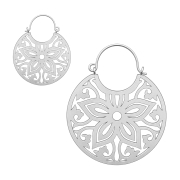 Ohrring silber Filigrane Blume