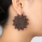 Wavy Mandala Earring