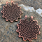 Wavy Mandala Earring