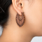 Feather-Shaped Earring