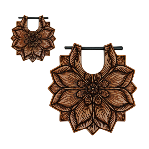 Boucles doreilles « Magie des fleurs »