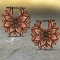 Boucles doreilles « Magie des fleurs »