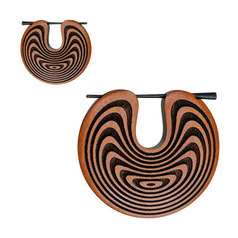 Boucle doreille « Wellenklang »