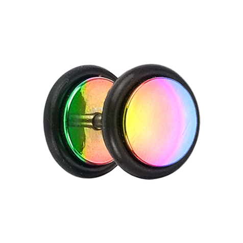 Fake plug colored with O-ring
