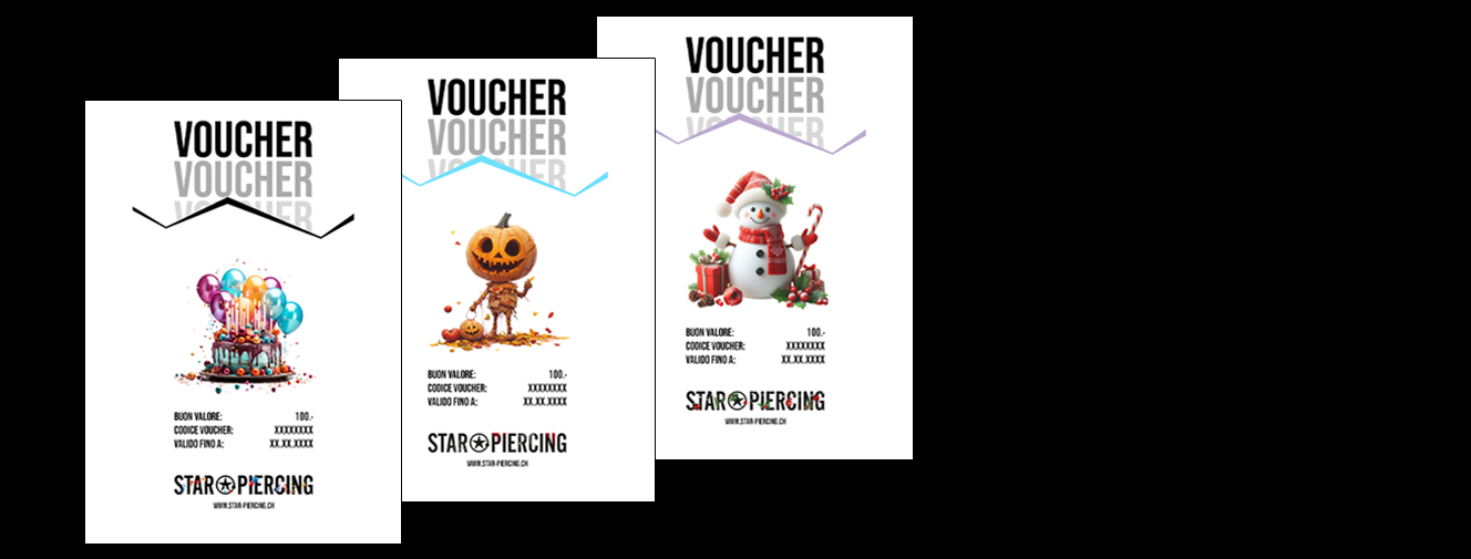 Star Piercing Voucher
